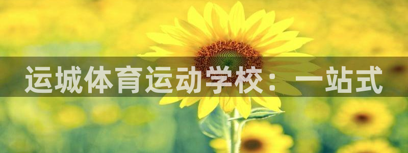 vsport体育在线官网：运城体育运动学校：一站式